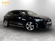 Audi A3 1.5 TFSI 35 S line Sportback 5dr Petrol Manual Euro 6 (s/s) (150 ps) Full L 1
