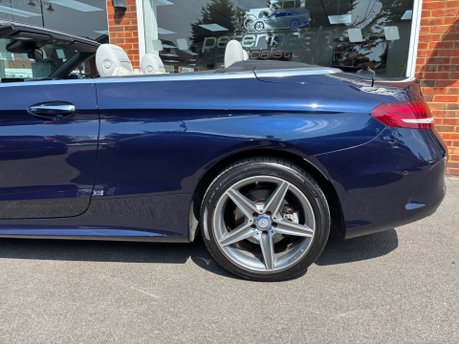 Mercedes-Benz C Class 2.1 C220d AMG Line (Premium Plus) Cabriolet 2dr Diesel 4MATIC (170ps) 8