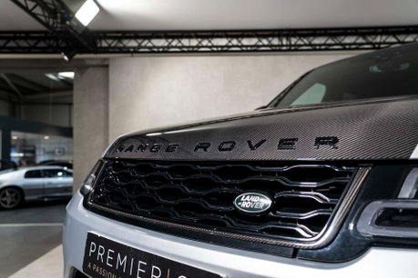 Land Rover Range Rover Sport SVR CARBON EDITION. DEPLOYABLE SIDE STEPS. MATRIX LEDs. CARBON FIBRE ENGINE BAY 38