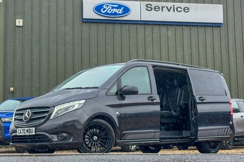 Mercedes-Benz Vito Crew Cab AUTO LWB L2H1 Sport 119 Camera Nav Sensors EURO 6