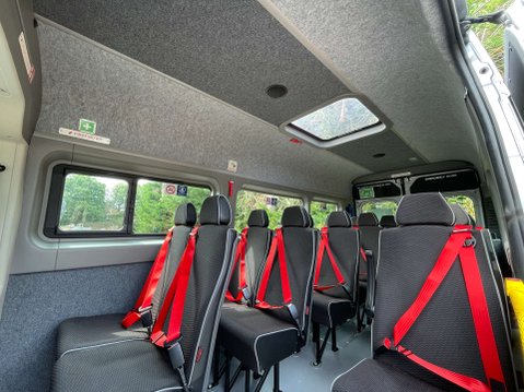 Peugeot Boxer 440 L4H2 17-SEAT LIGHTWEIGHT NON-D1 MINIBUS with A/C, Cruise, Towbar 25