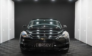 Tesla Model 3 LONG RANGE AWD Solid Black Ryzen GROK AI Pano Roof Heat Pump 1 Owner VAT Q 9