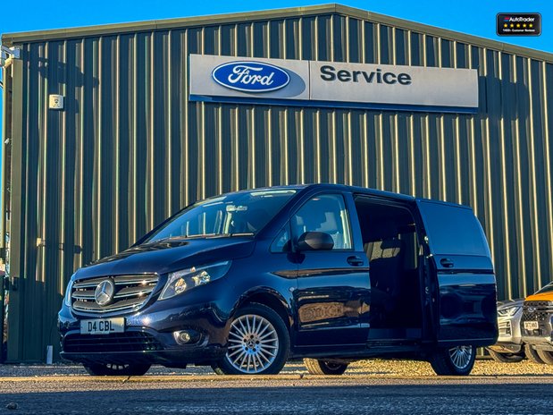 Mercedes-Benz Vito Crew Cab AUTO LWB L2H1 Premium 116 Air Con Alloys Camera Nav Sensors SELECT 40