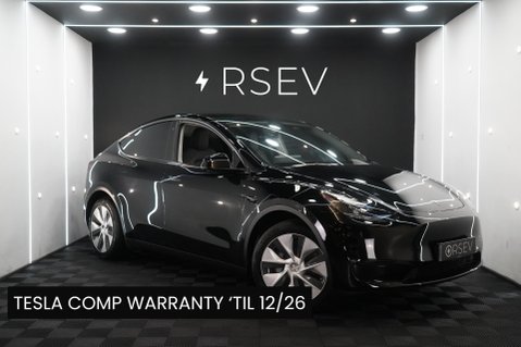Tesla Model Y LONG RANGE AWD Solid Black One Owner Premium Sound Pano Roof VAT Q 