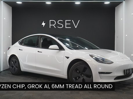 Tesla Model 3 LONG RANGE RWD 6mm all Tyres 12moths MOT Ryzen GROK 