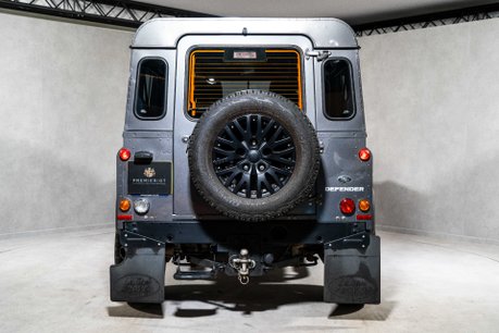 Land Rover Defender 90 TD XS STATION WAGON. COMPREHENSIVE LSH. VB AIR SUSPENSION. KHAN WHEELS. 5