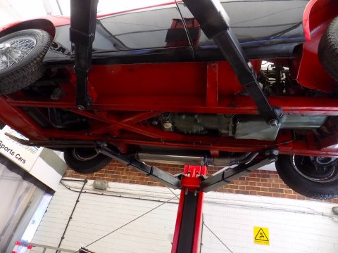 Austin Healey 100/6 BN4 37