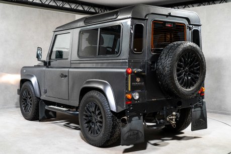Land Rover Defender 90 TD XS STATION WAGON. COMPREHENSIVE LSH. VB AIR SUSPENSION. KHAN WHEELS. 6