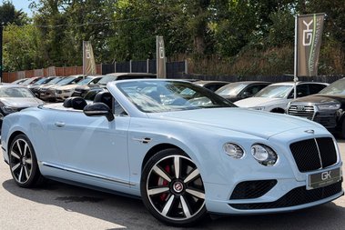 Bentley Continental GT V8 S CONVERTIBLE MULLINER DRIVING SPEC - GLACIER BLUE - LOW MILEAGE