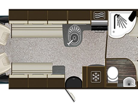 Auto-Trail Comanche Frontier|4 Berth|2 Belts|AUTO|Rear Single Beds|Hab