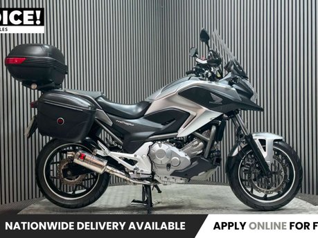 Honda NC700 2012 ONLY 18K FULL LUGGAGE MANUAL NEW MOT A2 700CC