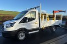Ford Transit 350 Srw L2 130ps Dropside with PH150 Crane