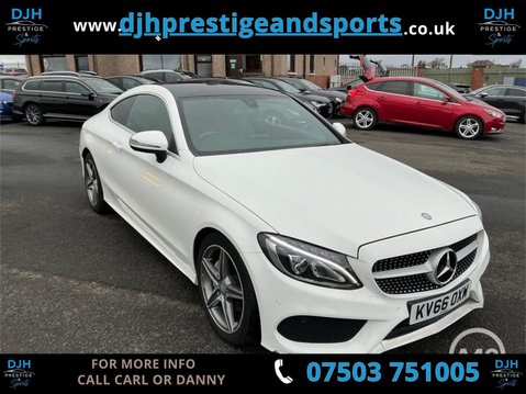 Mercedes-Benz C Class 2.1 C220d AMG Line G-Tronic+ Euro 6 (s/s) 2dr 1