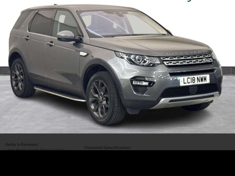 Land Rover Discovery Sport 2.0 Discovery Sport HSE Si4 Auto 4WD 5dr