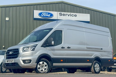 Ford Transit XLWB L4H3 High Roof Limited 350 AirCon Alloys Camera Nav EURO 6