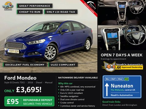 Ford Mondeo STYLE ECONETIC TDCI 2.0 150 2