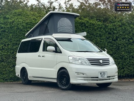 Toyota Alphard Camper|2 Berth|2 Belts|Solar|Kitchen|Vanlux