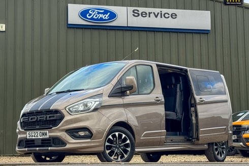 Ford Transit Custom Crew Cab LWB L2H1 Sport 320 AirCon Alloys SELECT