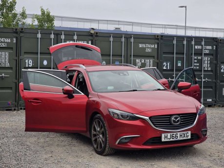 Mazda 6 2.2 SKYACTIV-D Sport Nav Estate 5dr Diesel Auto Euro 6 (s/s) (175 ps) 6