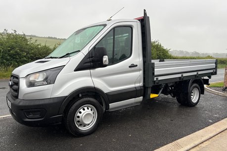 Ford Transit 350 Drw L2 130ps Single Cab Dropside - Air Con & Sat Nav