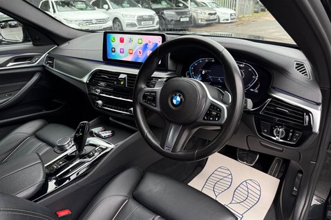 BMW 5 Series 520D M SPORT TOURING -FULL SERVICE HISTORY -TWIN DASHCAMS -GHOST -BIG AUDIO 14