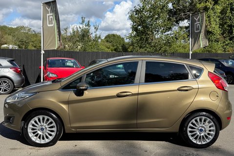 Ford Fiesta TITANIUM AUTOMATIC -ONLY 14,528 MILES -1 LADY OWNER -10 SERVICES -CAMBELT 9