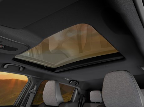 Image of the glass roof in the Suzuki e Vitara.