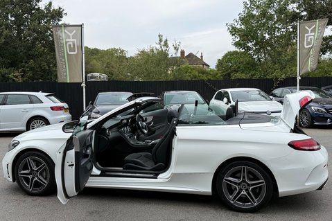 Mercedes-Benz C Class C 200 AMG LINE CONVERTIBLE - 12 MONTHS MOT 19