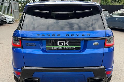 Land Rover Range Rover Sport AUTOBIOGRAPHY DYNAMIC - SVO PREMIUM PALLETTE BLUE -SLIDING PAN ROOF 9