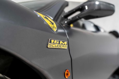 Ferrari F430 SCUDERIA SPIDER 16M. 1 OF 499. 1 OF 48 RHD. UK CAR. FACTORY SATIN PAINT. 45