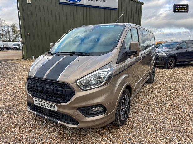 Ford Transit Custom Crew Cab [SOLD MT] LWB L2H1 Sport 320 AirCon Alloys SELECT 3