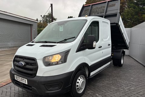 Ford Transit 350 Drw L3 170 ps Utility Cab Tipper - Tow Axle / Air Con 5