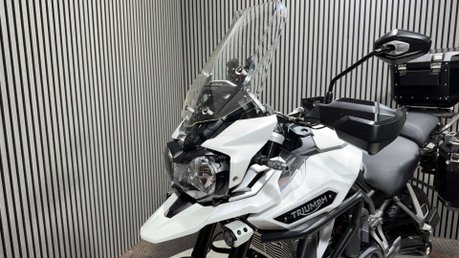 Triumph Explorer 1215 XRT 2017 21K FULL LUGGAGE TOP ROAD SPEC ADVENTURE BIKE 48
