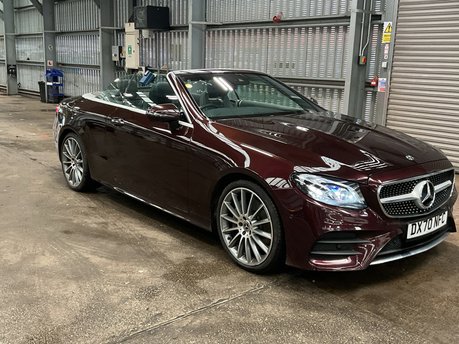 Mercedes-Benz E Class E450 4Matic AMG Line Premium Plus Convertible Auto Petrol 360 CAM, LEATHER
