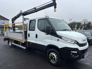 Iveco Daily 70C18D Crew Cab Dropside with Hiab X-Hiduo 062 Crane 5
