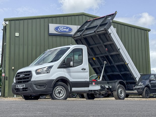 Ford Transit Tipper MWB [SOLD MM] L2 Leader 350 AIR CON Tow Bar EURO 6 1