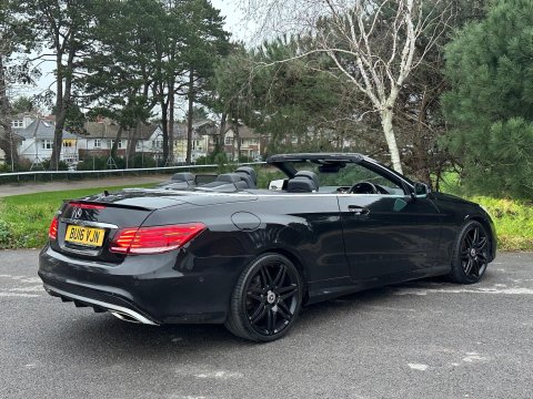 Mercedes-Benz E Class 2.1 E220d AMG Line Edition Cabriolet G-Tronic+ Euro 6 (s/s) 2dr 35