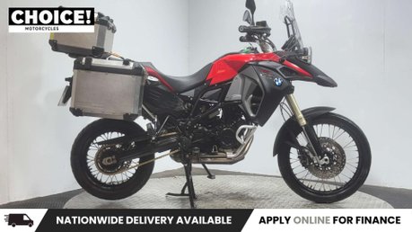 BMW F800 2014 ONLY 23K FULL ALLOY LUGGAGE NEW MOT SERVICED 800CC 1