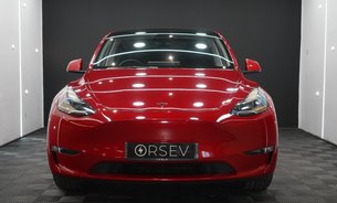 Tesla Model Y LONG RANGE AWD Red Multi Coat Comfort Suspension GROK AI One Owner VAT Q 9