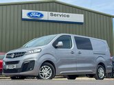 Vauxhall Vivaro Crew Cab LWB L2H1 Low Roof Sportive 2900 Air Con Sensors EURO 6 NO VAT 2
