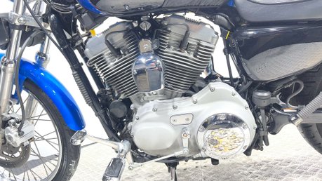 Harley-Davidson Sportster 883 XL53 C CUSTOM 2004 1 OWNER 10K VERY CLEAN CRUISER BIKE 21