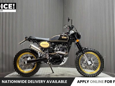 Bluroc Motorcycles Hero 2026 ONLY 10KM 1 OWNER ENDURO SCRAMBLER BIKE 125CC
