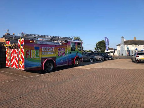 Frosts Shoreham support Shoreham Fire Station Open Day 5