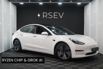 Tesla Model 3 LONG RANGE AWD Ryzen GROK AI Heat Pump Adaptive LEDs One Owner VAT Q