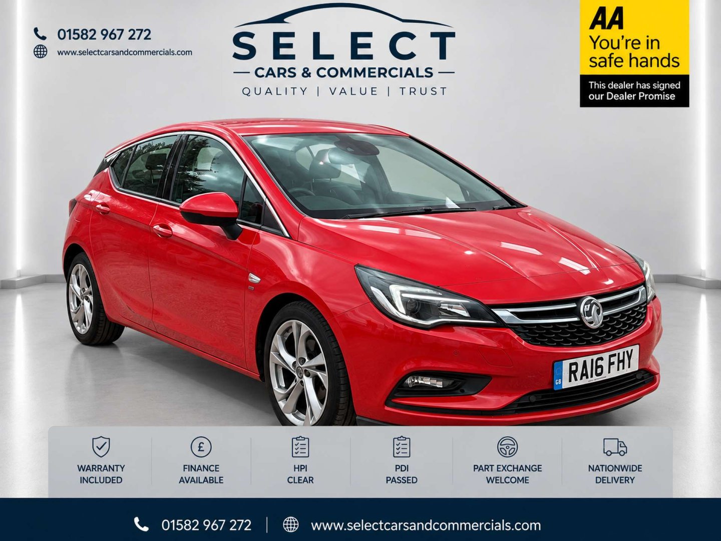 2016 Vauxhall Astra