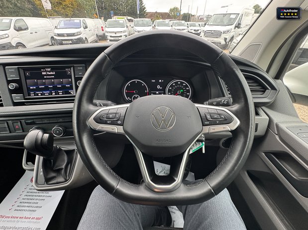 Volkswagen Transporter Crew Cab LWB L2H1 T32 Tdi 150 BHP Auto Kombi Highline Air Con Sensors EURO 18