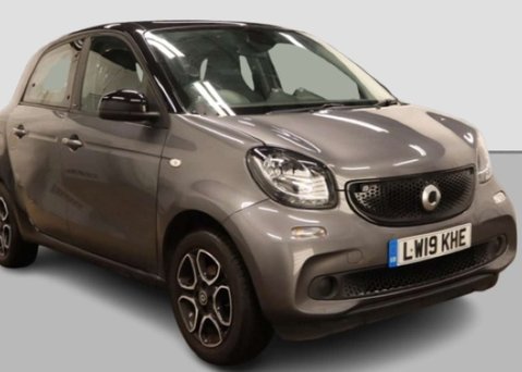 Smart Forfour 1.0 Prime (Premium) Hatchback 5dr Petrol Twinamic Euro 6 (s/s) (71 ps) 1