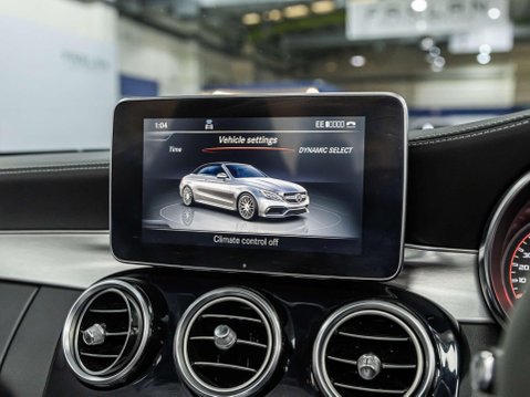 Mercedes-Benz C Class 4.0 C63 V8 BiTurbo AMG S (Premium) Cabriolet 2dr Petrol SpdS MCT Euro 6 (s/ 60