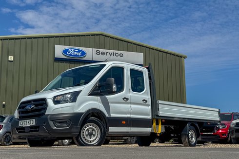 Ford Transit XXLWB L5 Dropside Crew Cab Leader 350 EURO 6