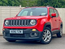 Jeep Renegade (Sold) 1.4T MultiAirII Longitude SUV 5dr Petrol DDCT Euro 6 (s/s) (140 ps) 2